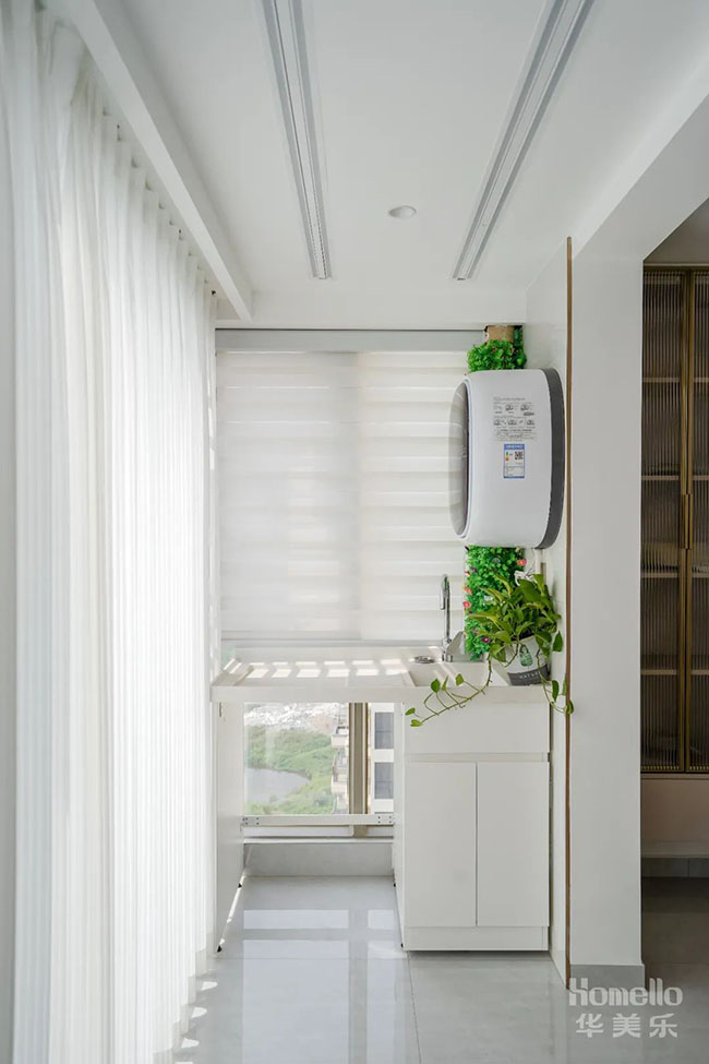 80㎡現(xiàn)代風兩室雅居，化繁為簡的設計，清新脫俗的生活，空間感也十足